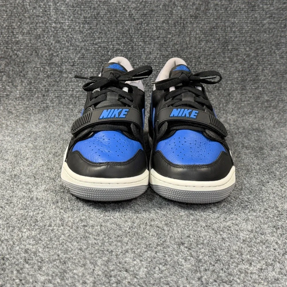 Jordan Legacy 312 Low Shoes Men's 8.5 Black Royal Leather Retro Athletic Sneaker